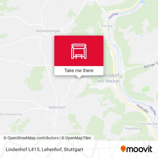 Lindenhof L415, Lehenhof map
