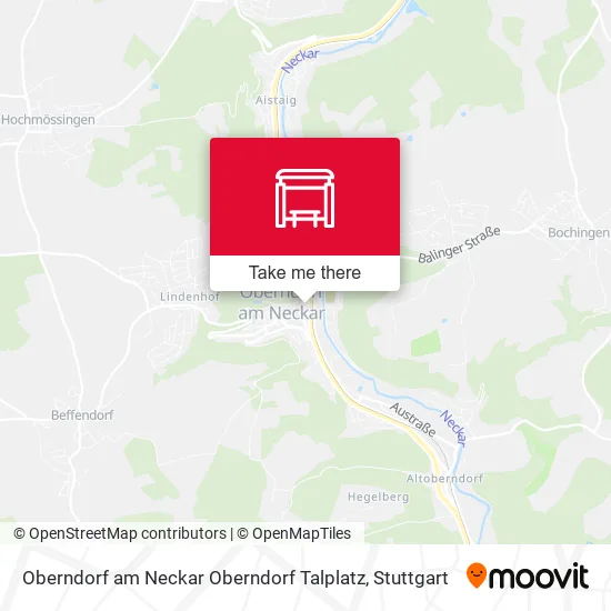 Карта Oberndorf am Neckar Oberndorf Talplatz