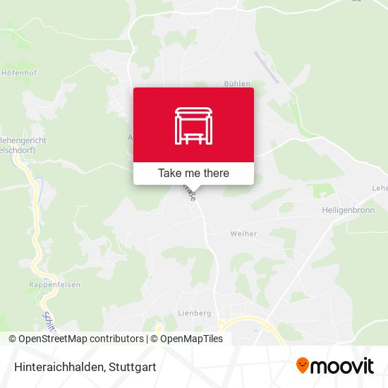 Карта Hinteraichhalden