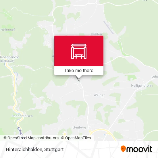 Hinteraichhalden map