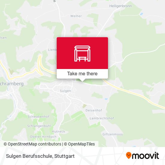 Sulgen Berufsschule map