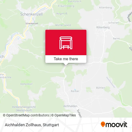 Карта Aichhalden Zollhaus