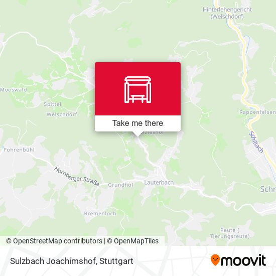 Sulzbach Joachimshof map