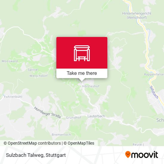 Карта Sulzbach Talweg