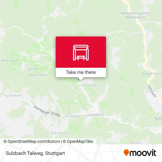 Карта Sulzbach Talweg