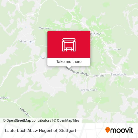Карта Lauterbach Abzw Hugenhof