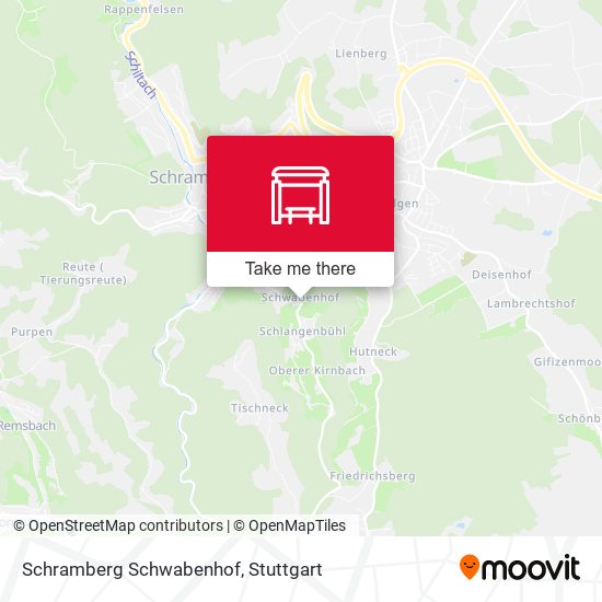 Schramberg Schwabenhof map