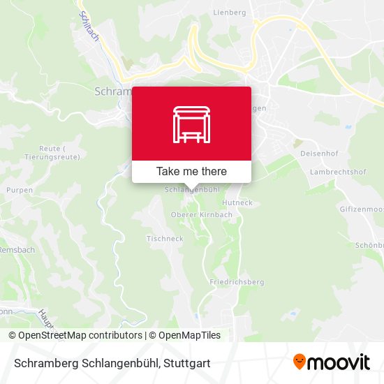 Карта Schramberg Schlangenbühl