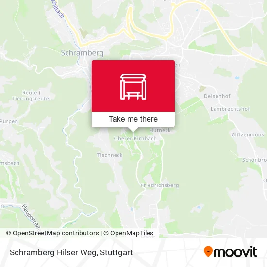 Карта Schramberg Hilser Weg