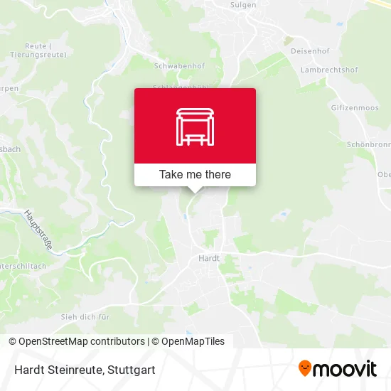 Карта Hardt Steinreute