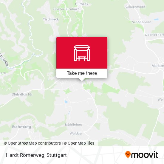 Карта Hardt Römerweg