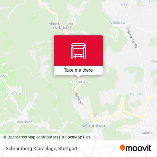 Schramberg Kläranlage map