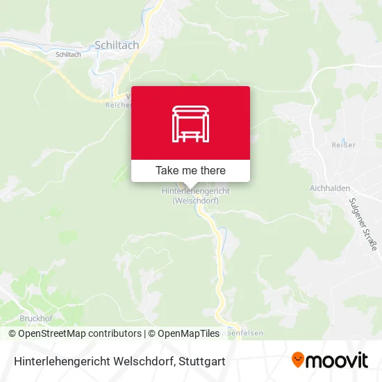 Карта Hinterlehengericht Welschdorf