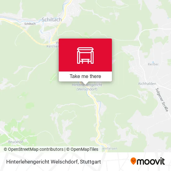 Карта Hinterlehengericht Welschdorf