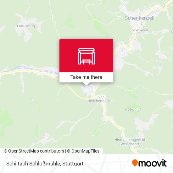 Schiltach Schloßmühle map