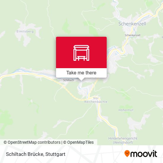 Schiltach Brücke map