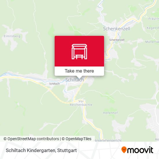 Schiltach Kindergarten map