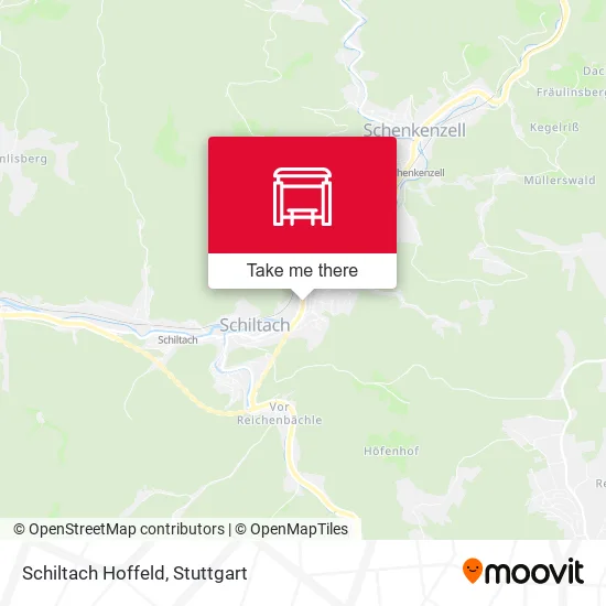 Карта Schiltach Hoffeld