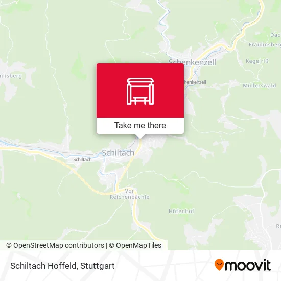 Карта Schiltach Hoffeld
