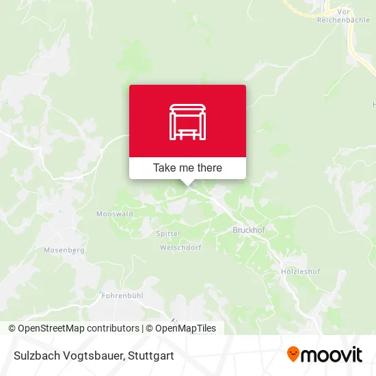 Карта Sulzbach Vogtsbauer