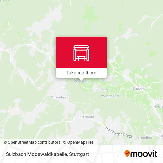 Карта Sulzbach Mooswaldkapelle