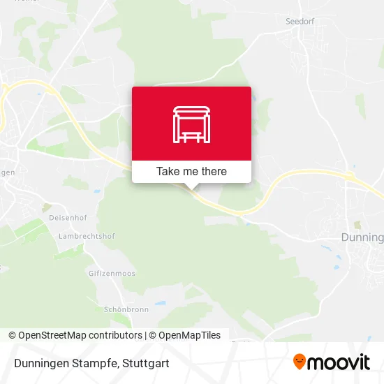 Карта Dunningen Stampfe