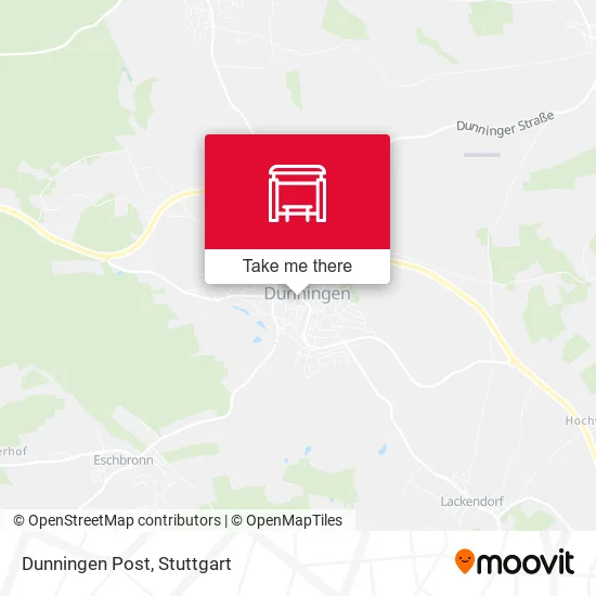 Карта Dunningen Post