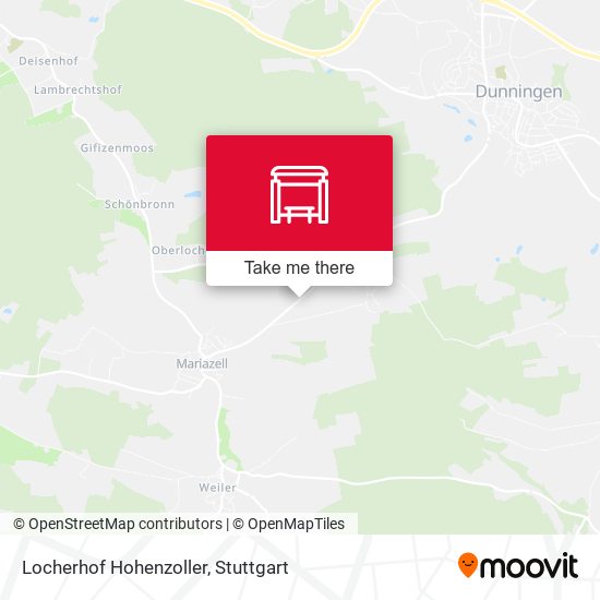 Карта Locherhof Hohenzoller