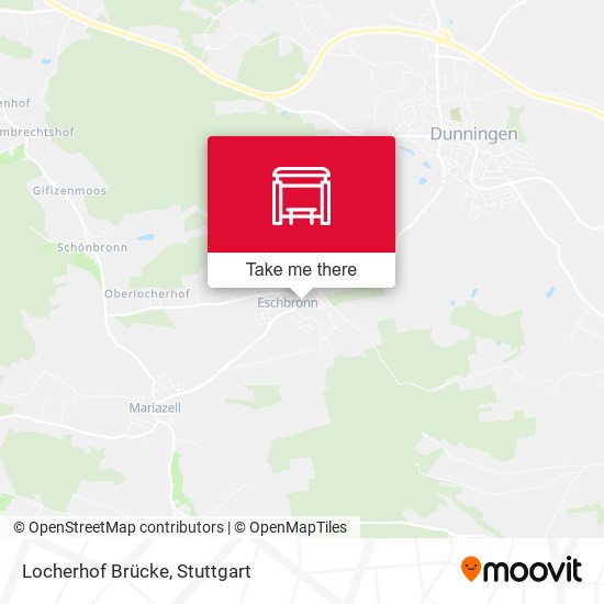 Locherhof Brücke map