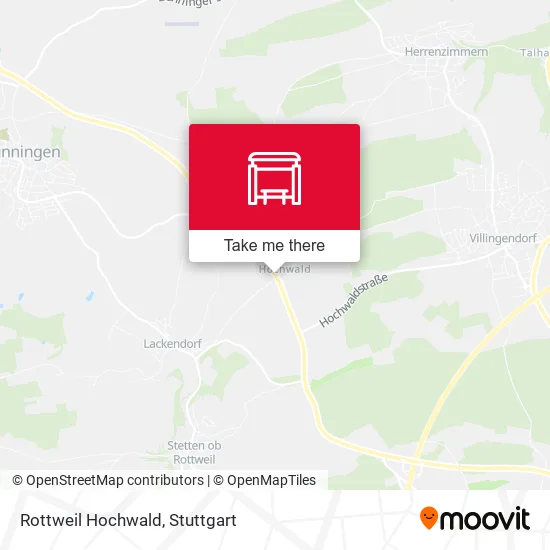 Карта Rottweil Hochwald