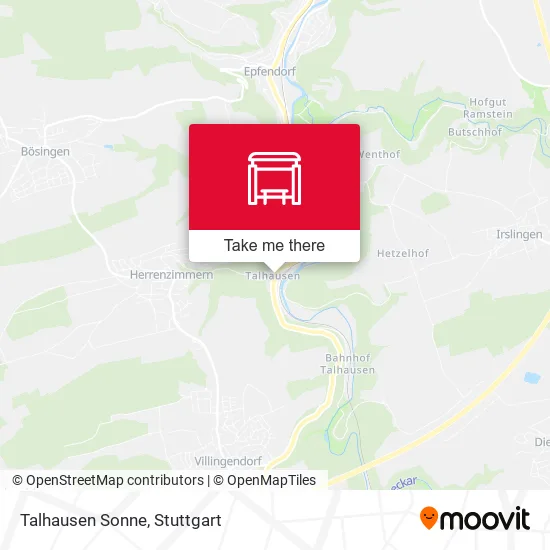 Карта Talhausen Sonne