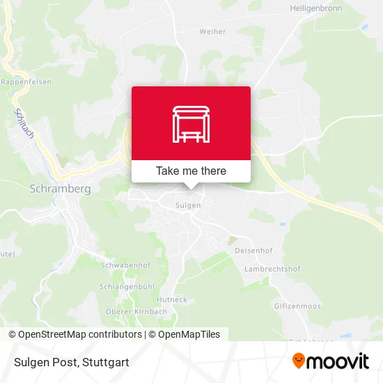 Карта Sulgen Post
