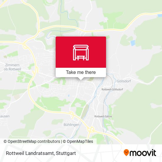 Rottweil Landratsamt map