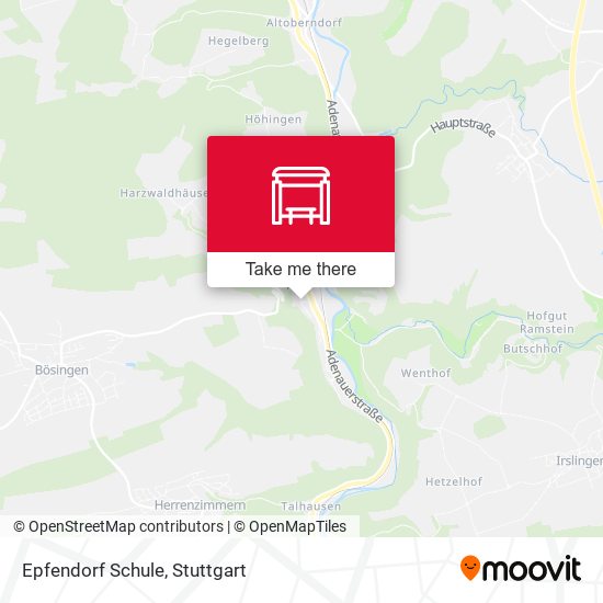 Карта Epfendorf Schule