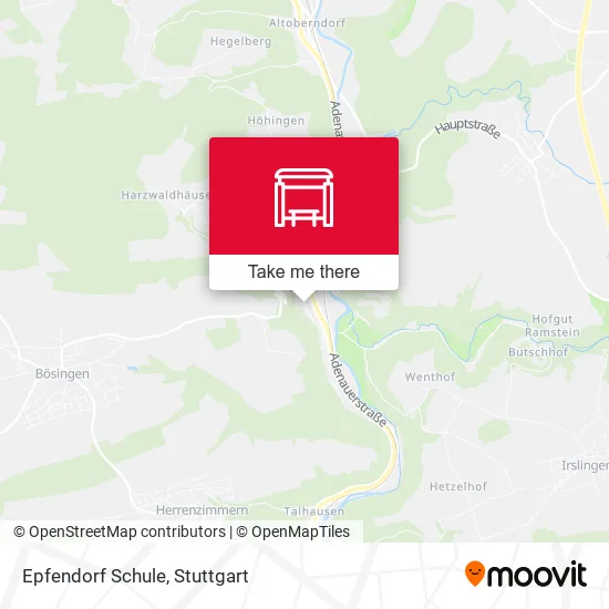 Карта Epfendorf Schule