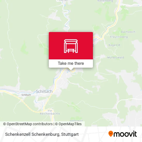 Карта Schenkenzell Schenkenburg