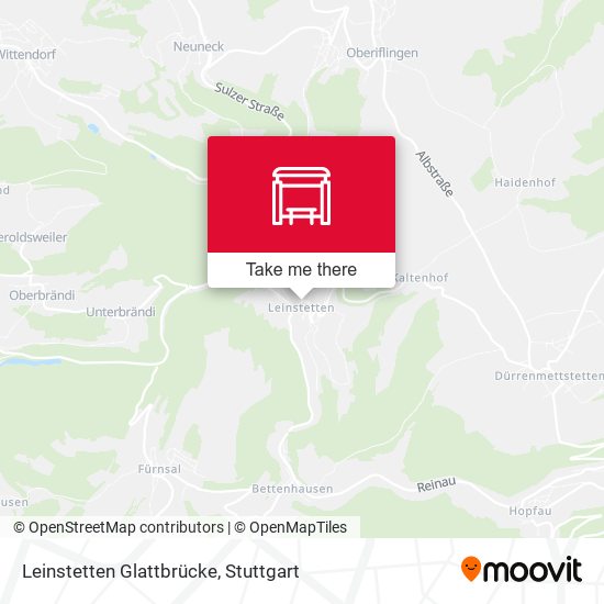 Leinstetten Glattbrücke map
