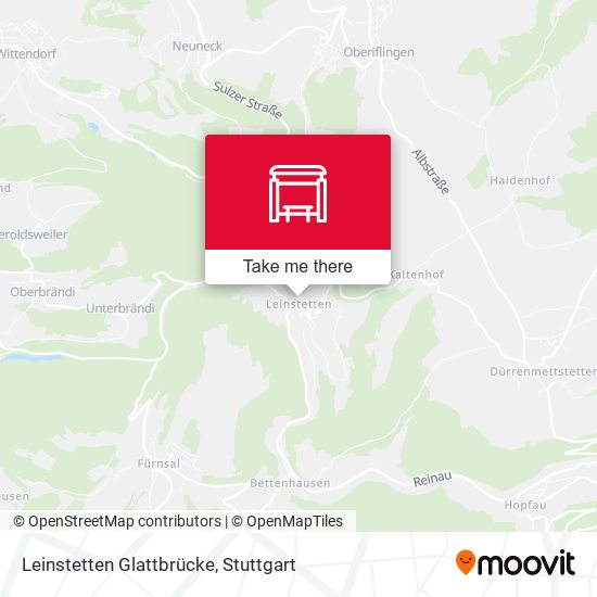 Leinstetten Glattbrücke map