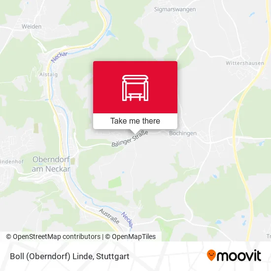 Карта Boll (Oberndorf) Linde