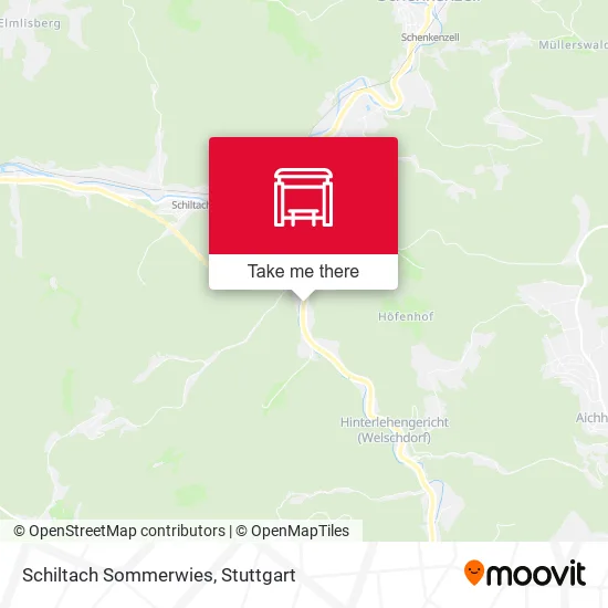 Карта Schiltach Sommerwies