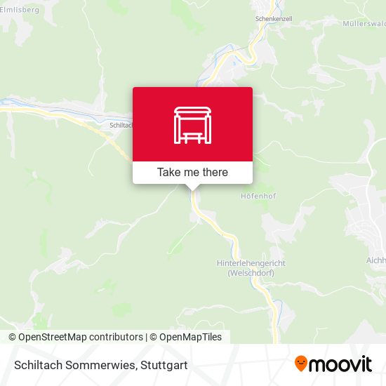 Schiltach Sommerwies map