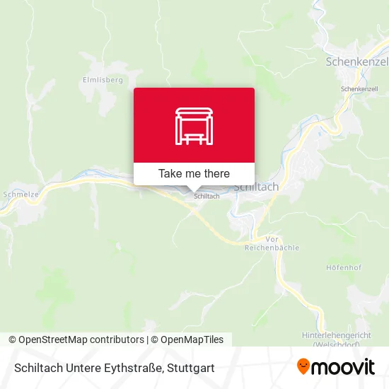 Карта Schiltach Untere Eythstraße