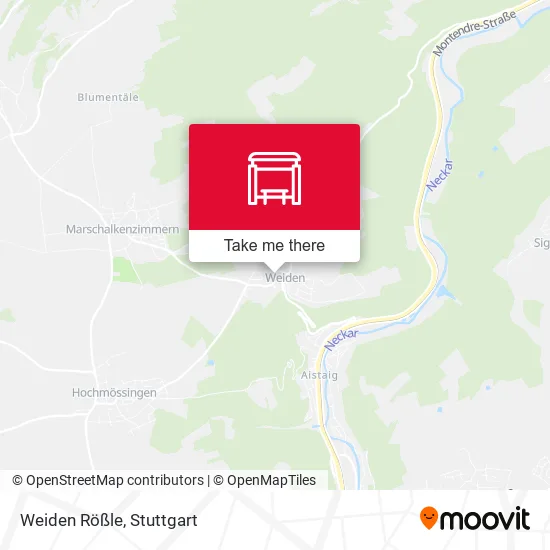 Карта Weiden Rößle