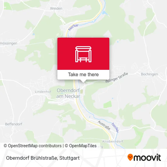 Карта Oberndorf Brühlstraße