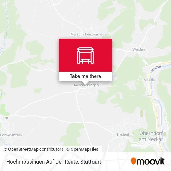Карта Hochmössingen Auf Der Reute