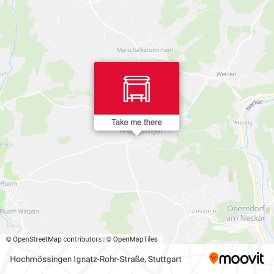 Карта Hochmössingen Ignatz-Rohr-Straße