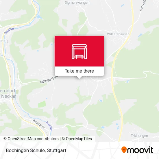 Карта Bochingen Schule