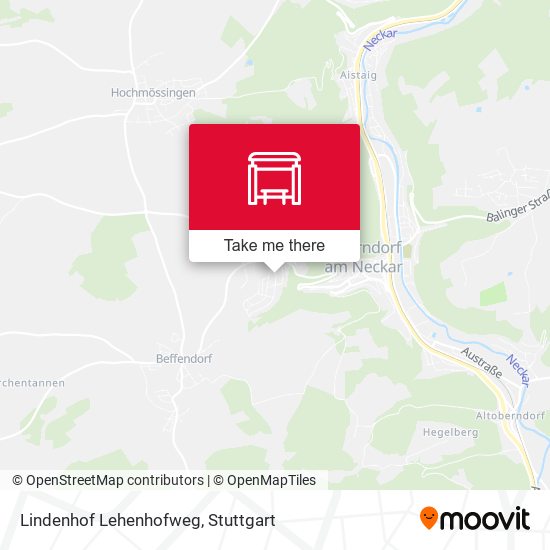 Lindenhof Lehenhofweg map