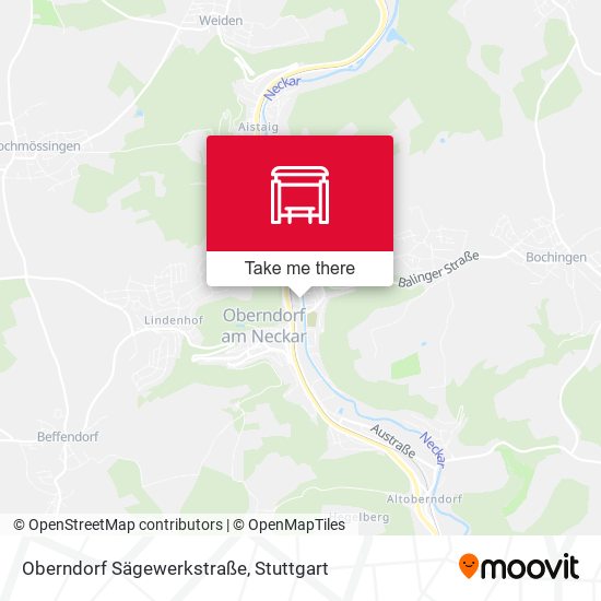 Oberndorf Sägewerkstraße map