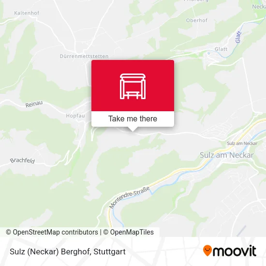 Карта Sulz (Neckar) Berghof